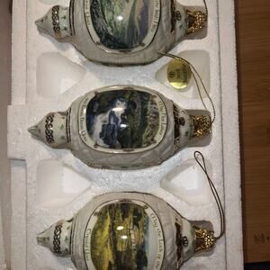 Bradford Edition Irish Blessing Heirloom Porcelain Ornaments